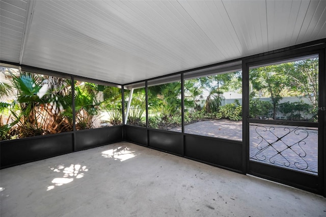 1766 Hitching Post Ln, Dunedin, FL 34698 - view of unfurnished sunroom