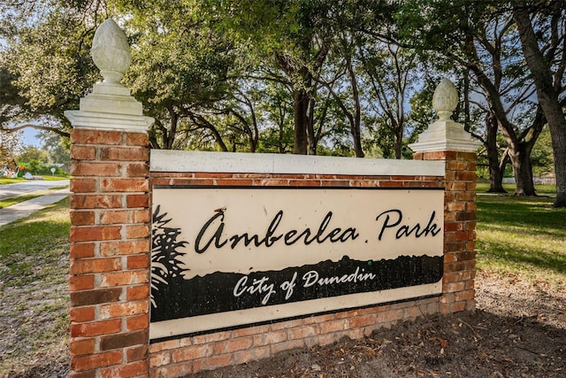 1766 Hitching Post Ln, Dunedin, FL 34698 - view of community / neighborhood sign