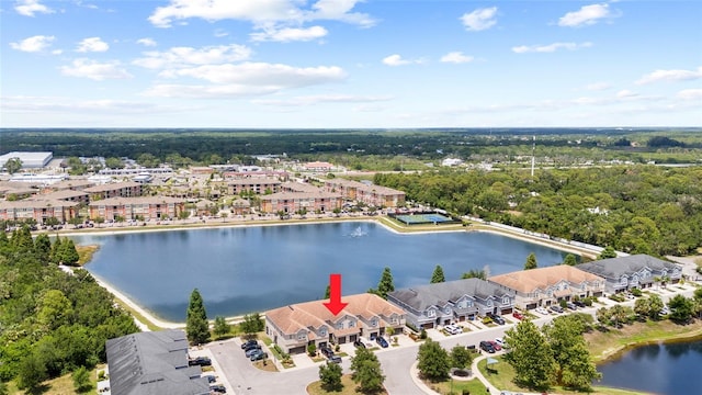 12353 Bayou Flats Ln, Tampa, FL 33635 - drone / aerial view of a nearby body of water