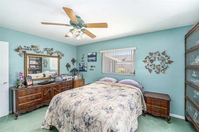 10400 112th Way, Largo, FL 33778 - bedroom featuring carpet and ceiling fan