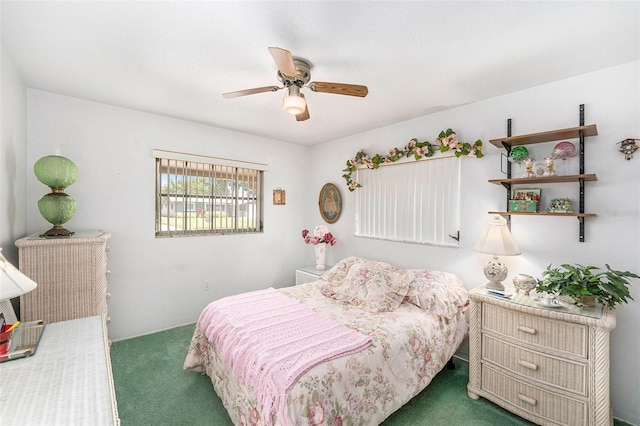 10400 112th Way, Largo, FL 33778 - bedroom featuring carpet and ceiling fan