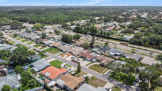10400 112th Way, Largo, FL 33778 - aerial view of residential area with a forest