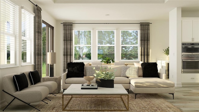 11757 E 74th Cir, Palmetto, FL 34221 - living room with light wood-style floors and healthy amount of natural light