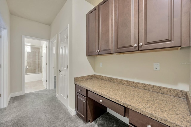 1229 Hillandale Reserve Dr, Tampa, FL 33613 - unfurnished office with light colored carpet and baseboards