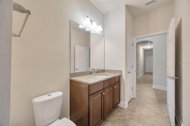 1229 Hillandale Reserve Dr, Tampa, FL 33613 - bathroom with vanity and tile patterned flooring