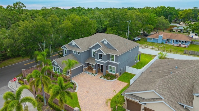 1229 Hillandale Reserve Dr, Tampa, FL 33613 - view from above of property featuring a heavily wooded area