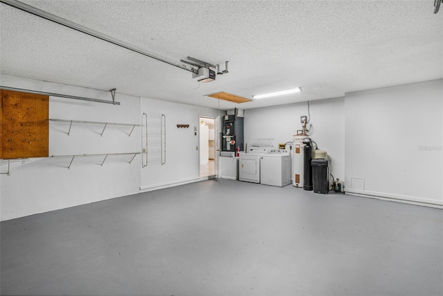 3341 S Jean Pt, Inverness, FL 34450 - garage featuring separate washer and dryer and a garage door opener