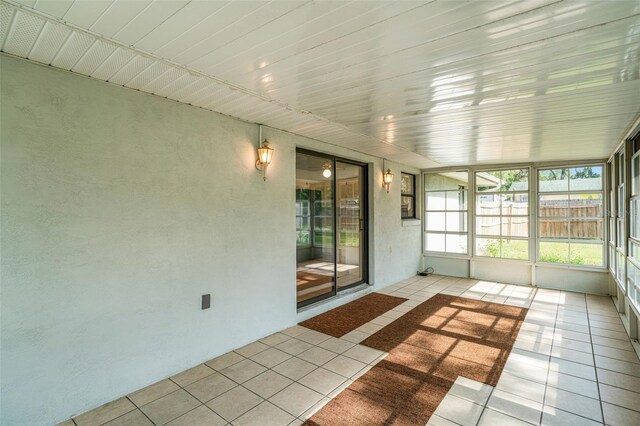 3341 S Jean Pt, Inverness, FL 34450 - view of unfurnished sunroom