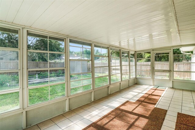 3341 S Jean Pt, Inverness, FL 34450 - view of unfurnished sunroom