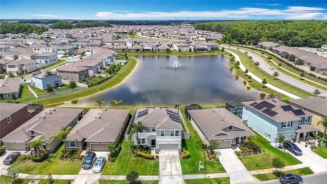 1022 Montgomery Bell Rd, Wesley Chapel, FL 33543 - aerial perspective of suburban area featuring a large body of water