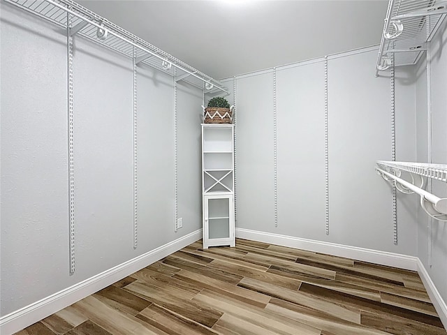 66 Bay Woods Dr, Safety Harbor, FL 34695 - walk in closet featuring wood finished floors