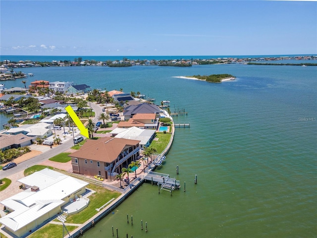 514 Harbor Dr N, Indian Rocks Beach, FL 33785 - drone / aerial view of a large body of water