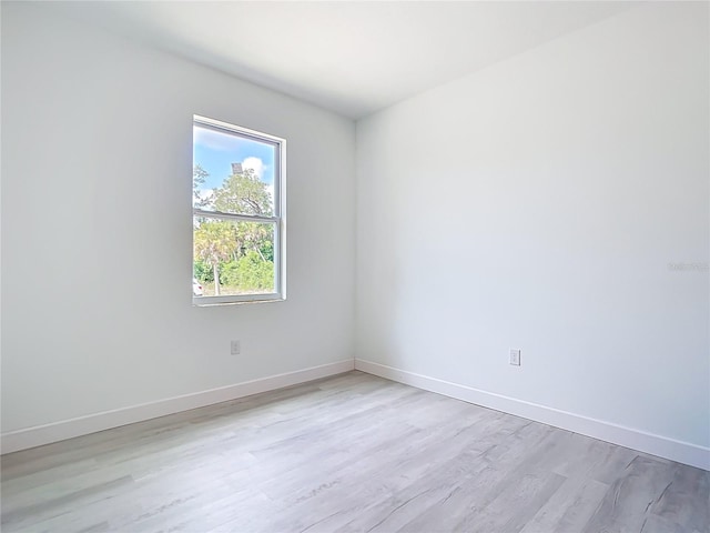 16134 Libourn Ave, Port Charlotte, FL 33954 - spare room with light wood-type flooring and baseboards
