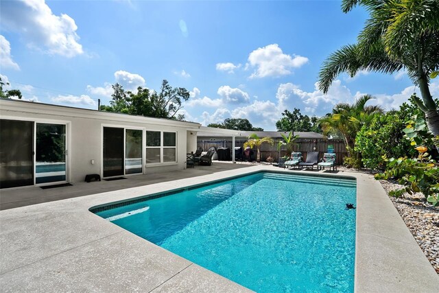 7304 Lakeside Blvd, Tampa, FL 33614 - view of pool featuring a patio