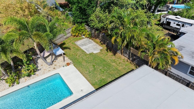 7304 Lakeside Blvd, Tampa, FL 33614 - drone / aerial view of a pool