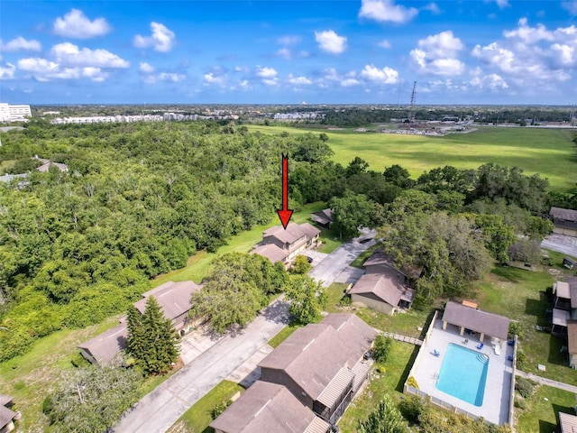 507 E Curlew Pl, Tarpon Springs, FL 34689 - aerial view of a pool