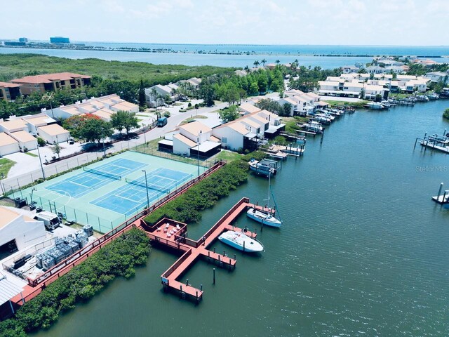 4360 Outrigger Ln, Tampa, FL 33615 - drone / aerial view of a large body of water