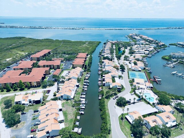 4360 Outrigger Ln, Tampa, FL 33615 - aerial overview of property's location with a nearby body of water