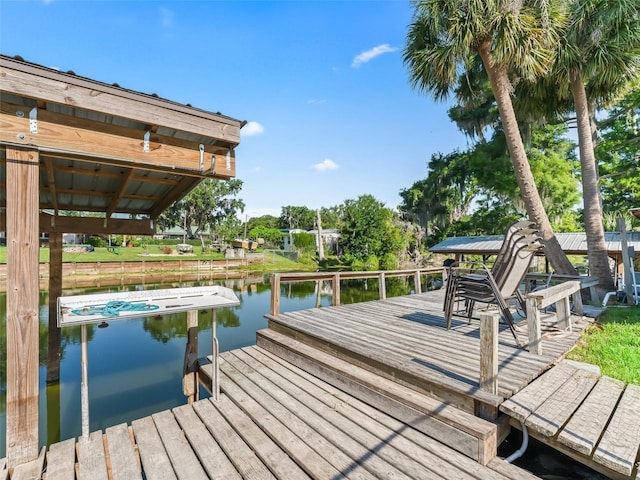 718 Crk 467, Lake Panasoffkee, FL 33538 - dock with a water view