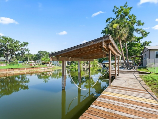 718 Crk 467, Lake Panasoffkee, FL 33538 - dock with a water view
