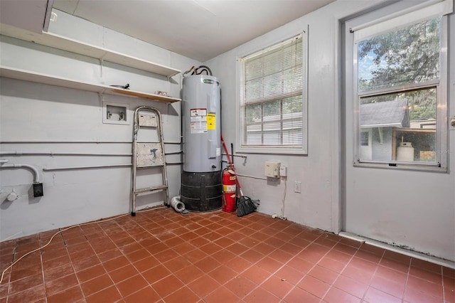 7347 Pulsar St, New Port Richey, FL 34652 - utility room featuring electric water heater