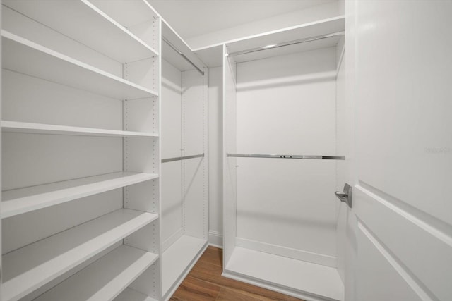12 Country Club Ln, Belleair, FL 33756 - walk in closet featuring dark wood-style flooring