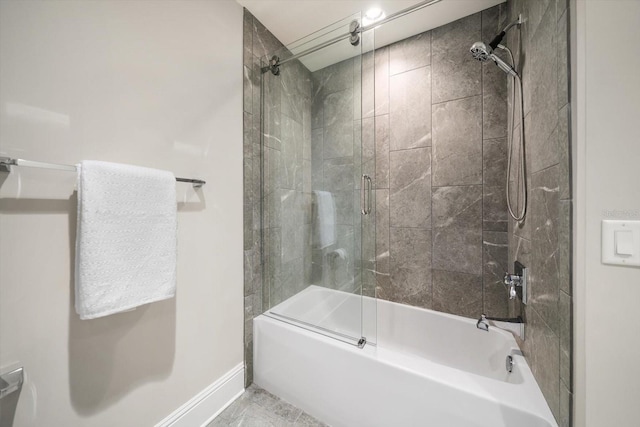 12 Country Club Ln, Belleair, FL 33756 - full bathroom featuring enclosed tub / shower combo and baseboards