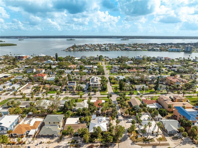 860 Bruce Ave, Clearwater Beach, FL 33767 - aerial view of residential area featuring a large body of water