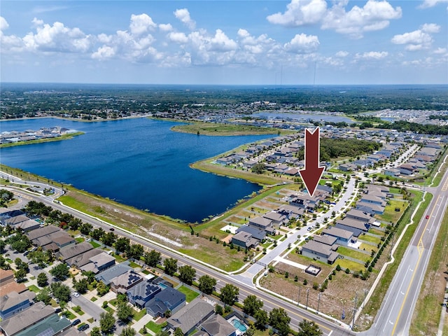 11320 Chilly Water Ct, Riverview, FL 33569 - aerial view of residential area featuring a nearby body of water