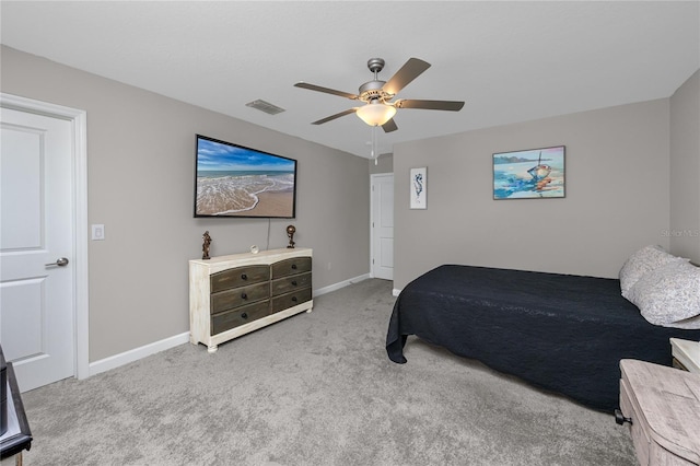 11320 Chilly Water Ct, Riverview, FL 33569 - carpeted bedroom with baseboards and ceiling fan