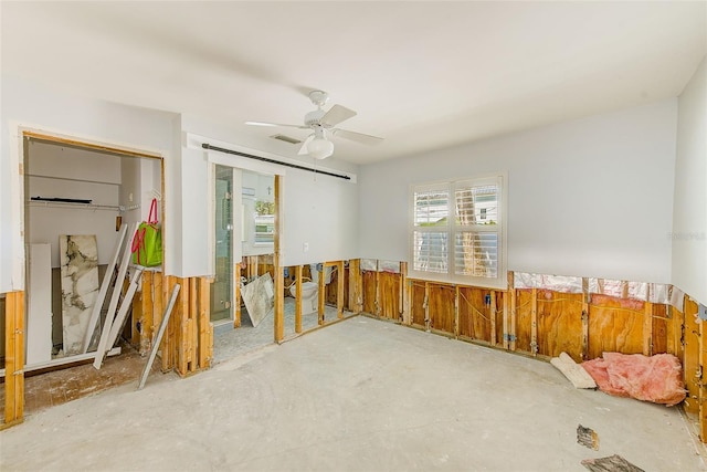 112 11th Ave, Indian Rocks Beach, FL 33785 - unfurnished bedroom with ceiling fan