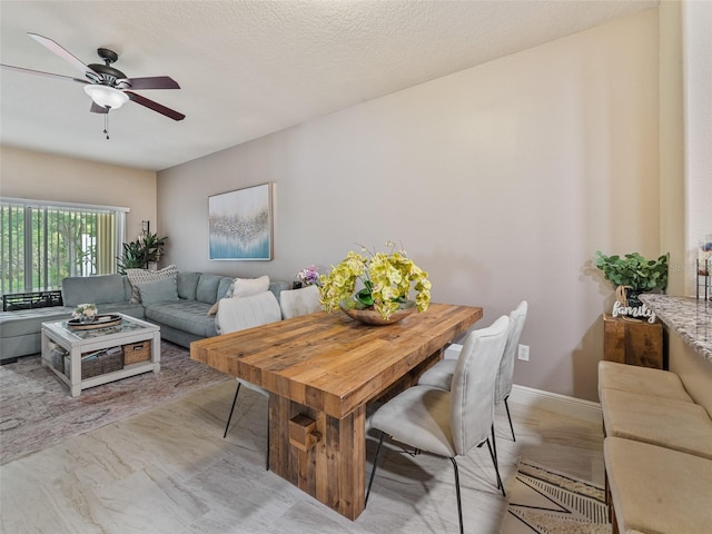 31201 Shaker Cir, Wesley Chapel, FL 33543 - dining space featuring ceiling fan