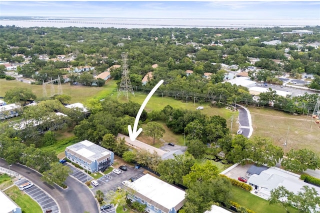 2174 62nd St N, Clearwater, FL 33760 - bird's eye view of a tree filled landscape