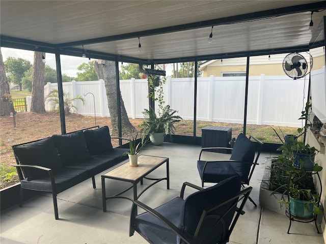 12838 Tallowood Dr, Riverview, FL 33579 - sunroom / solarium with outdoor lounge area