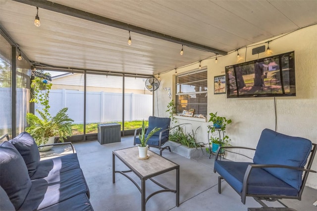 12838 Tallowood Dr, Riverview, FL 33579 - sunroom featuring plenty of natural light and an outdoor hangout area