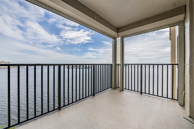 6322 Palma Del Mar Blvd S Unit 1107, Saint Petersburg, FL 33715 - balcony with a water view