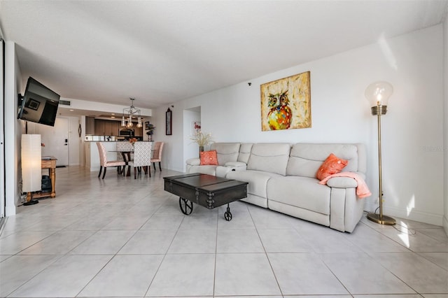 6322 Palma Del Mar Blvd S Unit 1107, Saint Petersburg, FL 33715 - living room featuring light tile patterned floors