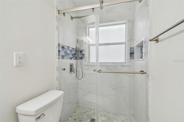 4400 Helena St NE, Saint Petersburg, FL 33703 - full bath with a marble finish shower and toilet