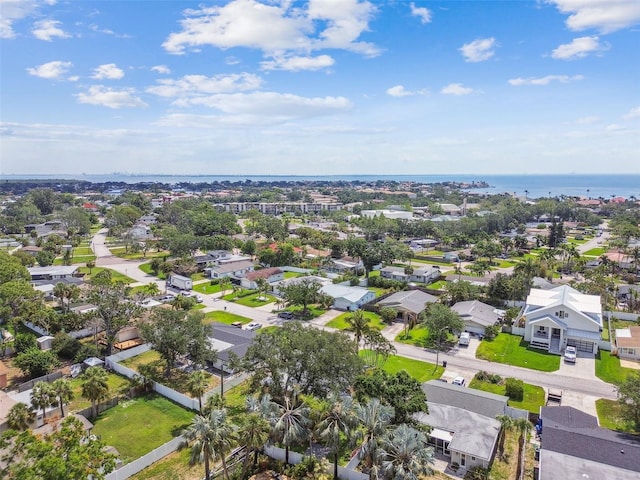 4400 Helena St NE, Saint Petersburg, FL 33703 - aerial perspective of suburban area featuring a large body of water