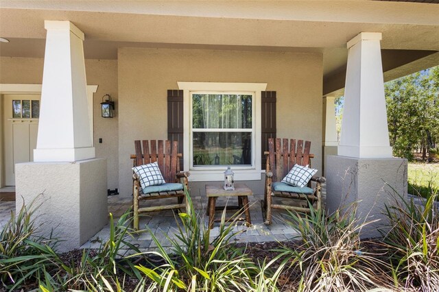 12090 Thames Ave, Weeki Wachee, FL 34614 - view of porch