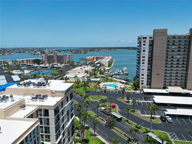 7400 Sun Island Dr S Unit 501, South Pasadena, FL 33707 - drone / aerial view of a nearby body of water