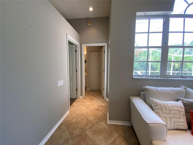4808 Jewell Ter, Palm Harbor, FL 34685 - hall with baseboards