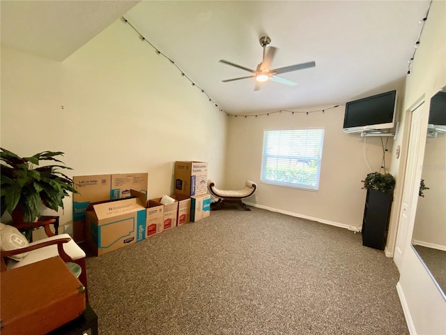 4808 Jewell Ter, Palm Harbor, FL 34685 - carpeted bedroom with a ceiling fan and baseboards