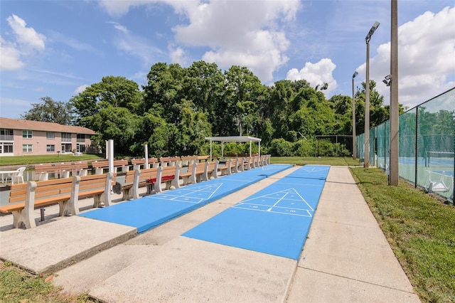 6334 Spring Flower Dr Unit 24, New Port Richey, FL 34653 - surrounding community with shuffleboard
