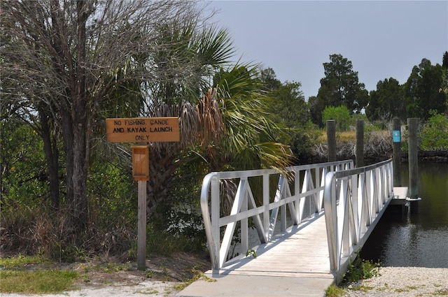 6334 Spring Flower Dr Unit 24, New Port Richey, FL 34653 - dock with a water view