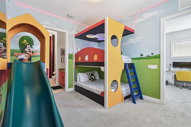 7523 Excitement Dr, Kissimmee, FL 34747 - carpeted bedroom featuring an office area and baseboards