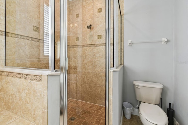 7523 Excitement Dr, Kissimmee, FL 34747 - bathroom featuring a shower stall and toilet