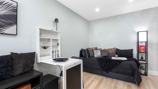 1615 28th Ave N, Saint Petersburg, FL 33713 - living room featuring recessed lighting and light wood-type flooring