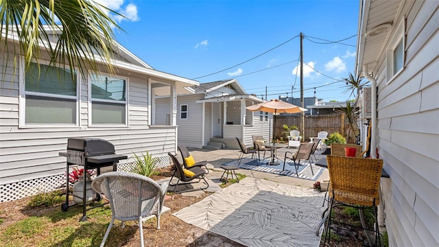 1615 28th Ave N, Saint Petersburg, FL 33713 - view of patio / terrace with grilling area