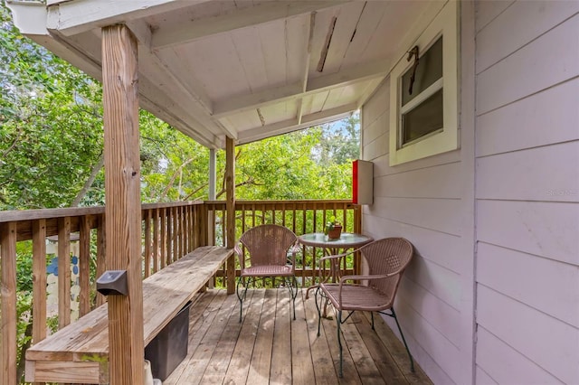 1115 Highland St N, Saint Petersburg, FL 33701 - view of deck